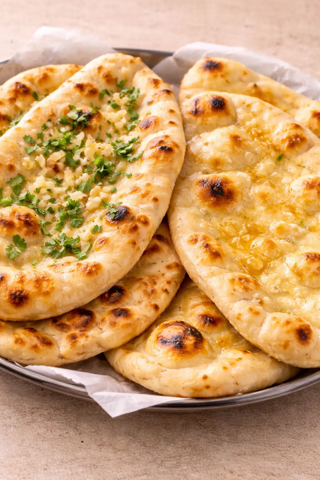 Bajra Roti pearl millet flatbread at Vinni's by Vinayak Winnipeg — traditional Gujarati gluten-free vegan flatbread