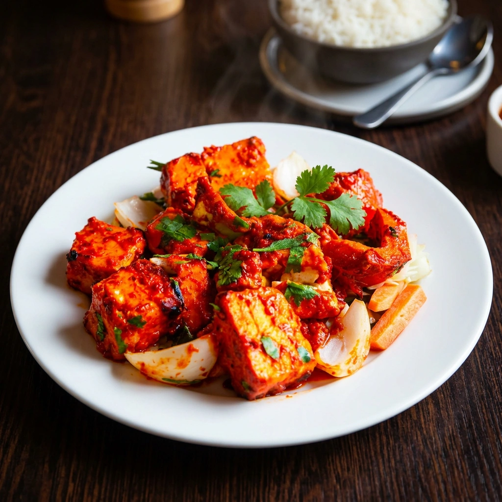 Punjabi Unlimited Thali at Vinni's by Vinayak Winnipeg — pure veg North Indian spread with dal makhani, paneer curry, naan and rice for $14.99